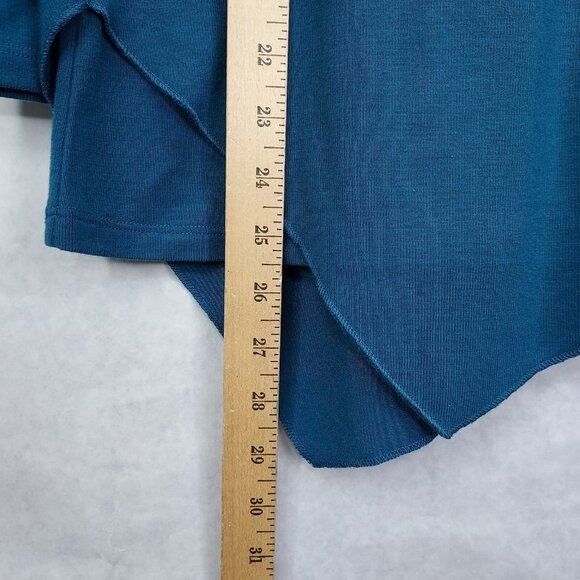 Soft Surroundings Madeline Draping Tunic Petite XS Caped Lagenlook V-Neck NEW - Picture 13 of 15